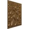 Ekena Millwork 19 5/8in. W x 19 5/8in. H Shale EnduraWall Decorative 3D Wall Panel Covers 2.67 Sq. Ft. WP20X20SLCGH - alternate 6